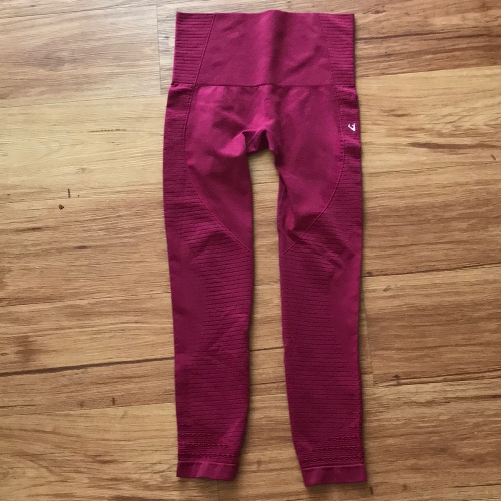 Gymshark Seamless Leggings in Beet